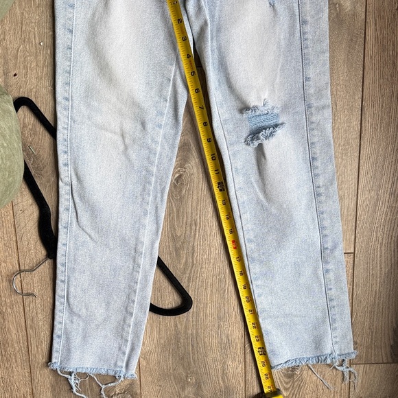 Wit & Wisdom Light Wash Distressed Ankle Jeans - Picture 8 of 8